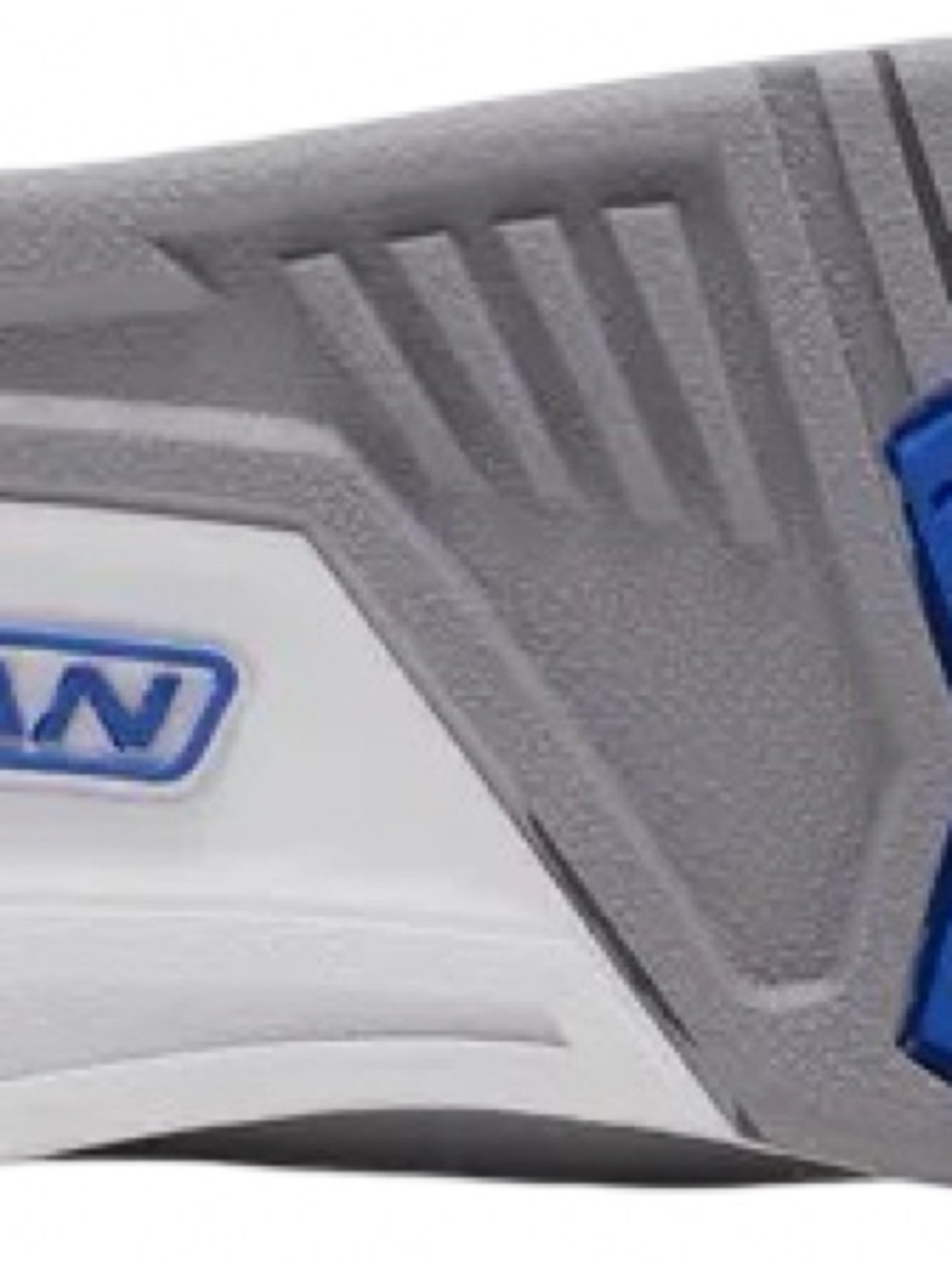 Nike Air Jordan 3 Retro Racer Blue White Blue Elephant Print Sneakers Men’s 8.5 - Picture 7 of 7